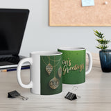 Season's Greetings Christmas Mug | Keepsake Mug | Novelty Mug | Ceramic Mug 11oz