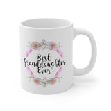 A Mug for Her: Best Granddaughter Ever | Mother's Day Mug | Birthday Mug | Keepsake Mug | Novelty Mug | Ceramic Mug 11oz