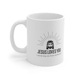 A Mug of Faith: Jesus Loves You | Ceramic Mug 11oz