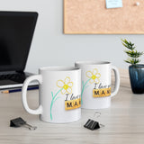 A Mug for Her: I Love You Mama | Mother's Day Mug | Birthday Mug | Keepsake Mug | Novelty Mug | Ceramic Mug 11oz