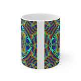 Pattern Mug: Psychedelic | Boho Mug | Bohemian Mug | Decorative Mug | Mix and Match Mug | Novelty Mug | Ceramic Mug 11oz