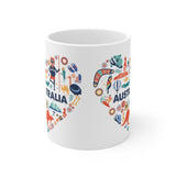 Australia Mug 2 | Keepsake Mug | Novelty Mug | Ceramic Mug 11oz