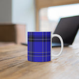 Pattern Mug: Plaid | Decorative Mug | Mix and Match Mug | Novelty Mug | Ceramic Mug 11oz