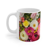 Floral Mug | Decorative Mug | Mix and Match Mug | Novelty Mug | Ceramic Mug 11oz