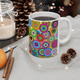 Pattern Mug: Psychedelic | Boho Mug | Bohemian Mug | Decorative Mug | Mix and Match Mug | Novelty Mug | Ceramic Mug 11oz