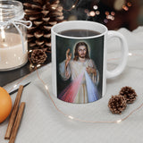 A Mug of Faith: Divine Mercy | Ceramic Mug 11oz