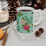 Floral Mug | Decorative Mug | Mix and Match Mug | Novelty Mug | Ceramic Mug 11oz