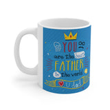 A Mug for Him: Love U Dad | Father's Day Mug | Keepsake Mug | Novelty Mug | Ceramic Mug 11oz