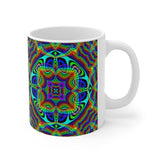 Pattern Mug: Psychedelic | Boho Mug | Bohemian Mug | Decorative Mug | Mix and Match Mug | Novelty Mug | Ceramic Mug 11oz