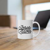 A Mug of Faith: Jesus Saves | Ceramic Mug 11oz