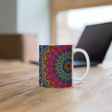 Pattern Mug: Psychedelic | Boho Mug | Bohemian Mug | Decorative Mug | Mix and Match Mug | Novelty Mug | Ceramic Mug 11oz
