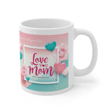 A Mug for Her: Happy Mother's Day | Mother's Day Mug | Keepsake Mug | Novelty Mug | Ceramic Mug 11oz