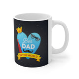 A Mug for Him: Best Dad in the World | Father's Day Mug | Keepsake Mug | Novelty Mug | Ceramic Mug 11oz