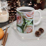 Floral Mug | Decorative Mug | Mix and Match Mug | Novelty Mug | Ceramic Mug 11oz