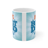 A Mug for Him: Happy Father's Day to the Best Dad | Father's Day Mug | Keepsake Mug | Novelty Mug | Ceramic Mug 11oz