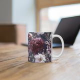 Floral Mug | Decorative Mug | Mix and Match Mug | Novelty Mug | Ceramic Mug 11oz
