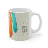 A Mug for Him: Love U Papa | Father's Day Mug | Keepsake Mug | Novelty Mug | Ceramic Mug 11oz
