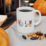 Christmas Cats Mug | Keepsake Mug | Novelty Mug | Ceramic Mug 11oz