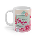 A Mug for Her: Happy Mother's Day | Mother's Day Mug | Keepsake Mug | Novelty Mug | Ceramic Mug 11oz