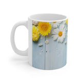 Floral Mug | Decorative Mug | Mix and Match Mug | Novelty Mug | Ceramic Mug 11oz