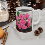 Floral Mug | Decorative Mug | Mix and Match Mug | Novelty Mug | Ceramic Mug 11oz