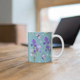 Floral Mug | Decorative Mug | Mix and Match Mug | Novelty Mug | Ceramic Mug 11oz
