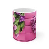 Floral Mug | Decorative Mug | Mix and Match Mug | Novelty Mug | Ceramic Mug 11oz