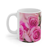 Floral Mug | Decorative Mug | Mix and Match Mug | Novelty Mug | Ceramic Mug 11oz