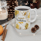 Happy Birthday Mug 1 | Keepsake Mug | Novelty Mug | Ceramic Mug 11oz