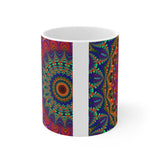 Pattern Mug: Psychedelic | Boho Mug | Bohemian Mug | Decorative Mug | Mix and Match Mug | Novelty Mug | Ceramic Mug 11oz
