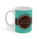 Happy Anniversary Mug 2 | Keepsake Mug | Novelty Mug | Ceramic Mug 11oz