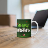 Merry Christmas Mug 4 | Keepsake Mug | Novelty Mug | Ceramic Mug 11oz
