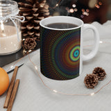 Pattern Mug: Psychedelic | Boho Mug | Bohemian Mug | Decorative Mug | Mix and Match Mug | Novelty Mug | Ceramic Mug 11oz
