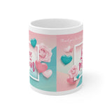 A Mug for Her: Happy Mother's Day | Mother's Day Mug | Keepsake Mug | Novelty Mug | Ceramic Mug 11oz