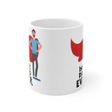 A Mug for Him: Best Dad Ever | Father's Day Mug | Keepsake Mug | Novelty Mug | Ceramic Mug 11oz