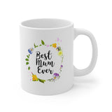A Mug for Her: Best Mum Ever | Mother's Day Mug | Birthday Mug | Keepsake Mug | Novelty Mug | Ceramic Mug 11oz