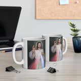 A Mug of Faith: Divine Mercy | Ceramic Mug 11oz