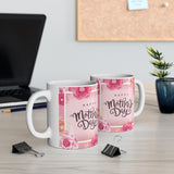 A Mug for Her: Happy Mother's Day | Mother's Day Mug | Keepsake Mug | Novelty Mug | Ceramic Mug 11oz