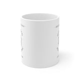 A Mug of Faith: God's Love Never Fails | Ceramic Mug 11oz