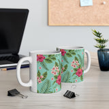 Floral Mug | Decorative Mug | Mix and Match Mug | Novelty Mug | Ceramic Mug 11oz