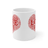 A Mug of Faith: Love God Life | Ceramic Mug 11oz
