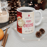 Merry Christmas Mug 2 | Keepsake Mug | Novelty Mug | Ceramic Mug 11oz