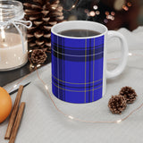 Pattern Mug: Plaid | Decorative Mug | Mix and Match Mug | Novelty Mug | Ceramic Mug 11oz