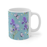 Floral Mug | Decorative Mug | Mix and Match Mug | Novelty Mug | Ceramic Mug 11oz