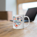 Australia Mug 2 | Keepsake Mug | Novelty Mug | Ceramic Mug 11oz