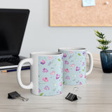 Floral Mug | Decorative Mug | Mix and Match Mug | Novelty Mug | Ceramic Mug 11oz