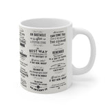 Inspirational Mug 2 | Keepsake Mug | Novelty Mug | Ceramic Mug 11oz