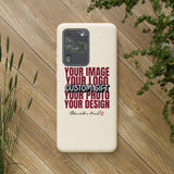 Custom Biodegradable Cases (Add Your Own Text or Design)