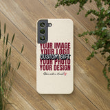 Custom Biodegradable Cases (Add Your Own Text or Design)