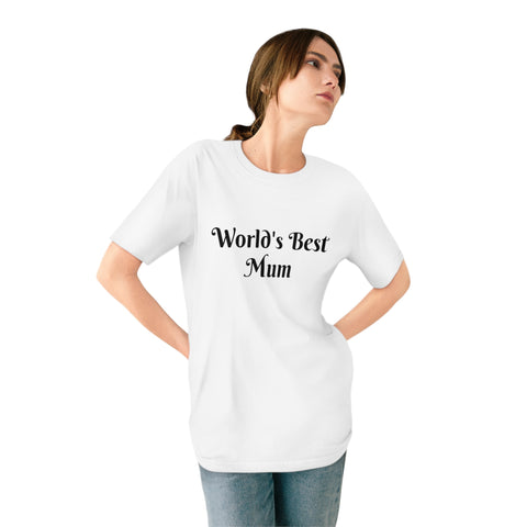 A Shirt for Her | World's Best Mum - Organic Staple T-shirt